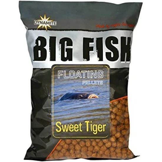 DYNAMITE BAITS Dynamite Big Fish Floating Pellets Sweet Tiger 11mm 1 DYNAMITE BAITS Dynamite Big Fish Floating Pellets Sweet Tiger 11mm