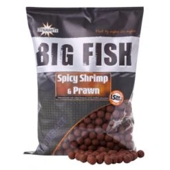 DYNAMITE BAITS Dynamite Spicy Shrimp And Prawn Boilies 20mm 1.8kg