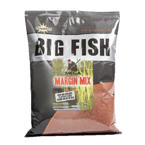 DYNAMITE BAITS Dynamite Big Fish Margin Mix Groundbait 1 DYNAMITE BAITS Dynamite Big Fish Margin Mix Groundbait