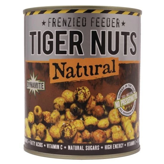 DYNAMITE BAITS Dynamite Frenzied Tiger Nuts Natural Can 830g 1 DYNAMITE BAITS Dynamite Frenzied Tiger Nuts Natural Can 830g
