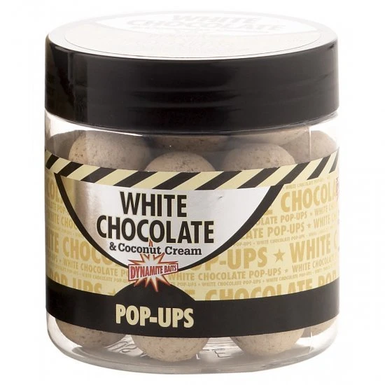 DYNAMITE BAITS Dynamite White Choc And Coconut Pop-Ups 15mm 1 DYNAMITE BAITS Dynamite White Choc And Coconut Pop-Ups 15mm