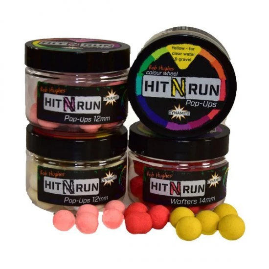 DYNAMITE BAITS Dynamite Hit N Run Pop Ups Pink 12mm 1 DYNAMITE BAITS Dynamite Hit N Run Pop Ups Pink 12mm