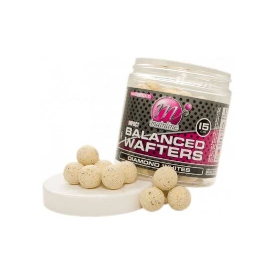 Mainline High Impact Balanced Wafters Diamond Whites 15mm 1 Mainline High Impact Balanced Wafters Diamond Whites 15mm