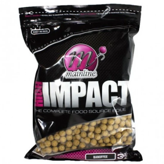 Mainline High Impact Boilies Banoffee 3kg 1 Mainline High Impact Boilies Banoffee 3kg