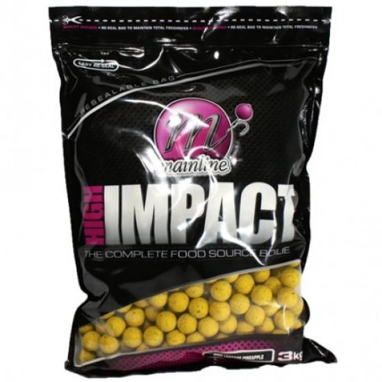 Mainline High Impact Boilies HL Pineapple 3kg 1 Mainline High Impact Boilies HL Pineapple 3kg