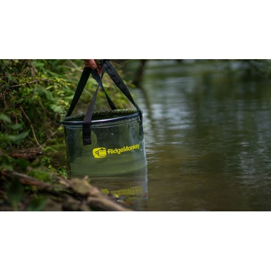 RidgeMonkey Perspective Faltbarer Eimer 10 Liter 8 RidgeMonkey Perspective Faltbarer Eimer 10 Liter – Bild 8