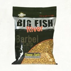 DYNAMITE BAITS Dynamite Big Fish River Pellets Cheese And Garlic 4-6-8mm 1.8kg