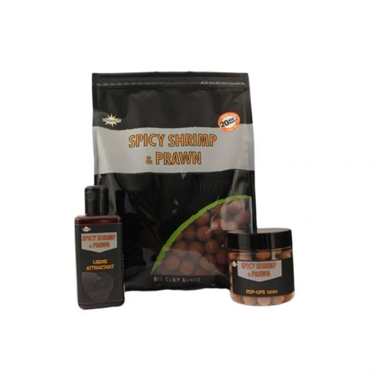 DYNAMITE BAITS Dynamite Spicy Shrimp And Prawn Boilies 12mm 1kg 1 DYNAMITE BAITS Dynamite Spicy Shrimp And Prawn Boilies 12mm 1kg