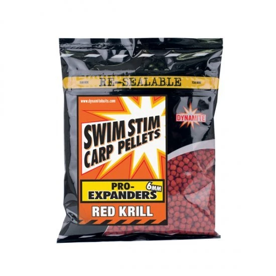 DYNAMITE BAITS Dynamite Swim Stim Pro-Expanders Red Krill 4mm 1 DYNAMITE BAITS Dynamite Swim Stim Pro-Expanders Red Krill 4mm