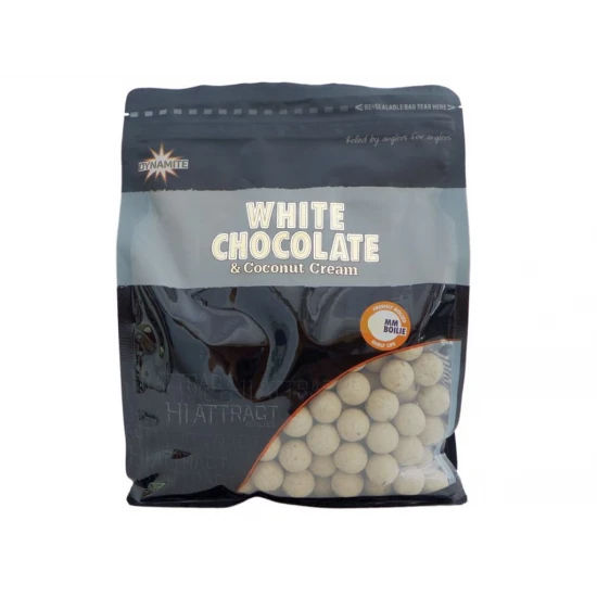 DYNAMITE BAITS Dynamite White Choc And Coconut Boilies 20mm 1kg 1 DYNAMITE BAITS Dynamite White Choc And Coconut Boilies 20mm 1kg