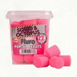 DYNAMITE BAITS Dynamite Catfish Pop Ups Fluro Pink Squid And Octopus 22mm