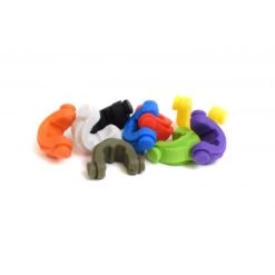 JAG Products Lockdown Rod Grip Small Purple Inserts Pack 6