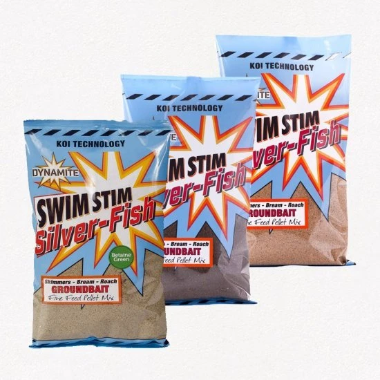 DYNAMITE BAITS Dynamite Swim Stim Commercial Groundbait Silver Fish Original 900g 1 DYNAMITE BAITS Dynamite Swim Stim Commercial Groundbait Silver Fish Original 900g